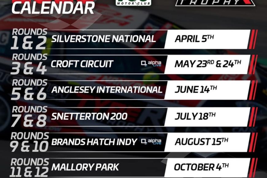 Type R Trophy 2020 Dates